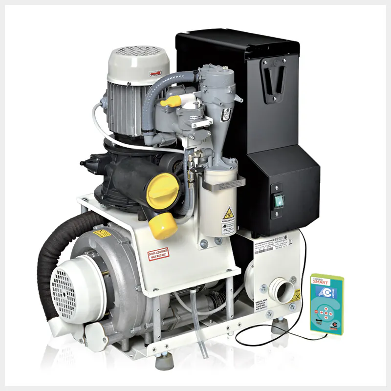 Imumootor Cattani TURBO-SMART 2V summutuskastita 230V 50/60Hz 1~, ISO 18 amalgaameraldajaga /035135/
