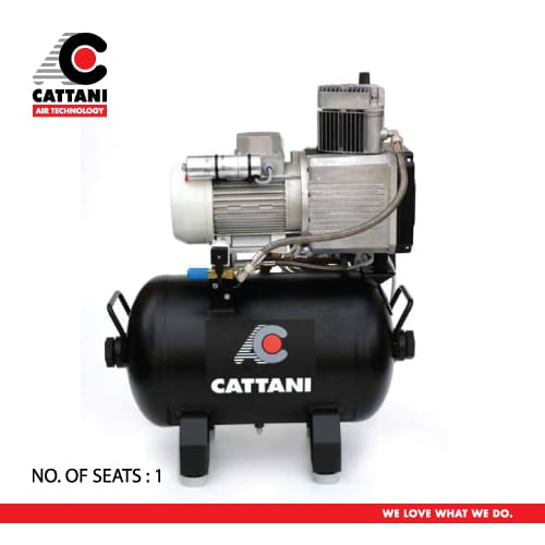 [2061] Cattani AC100ND Õlivaba Kompressor / 013170 /